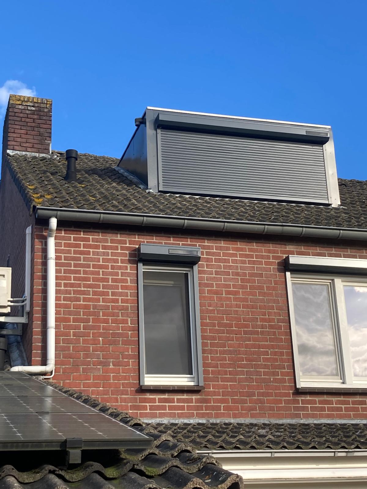 Na: de dakkapel is gereed voor oplevering